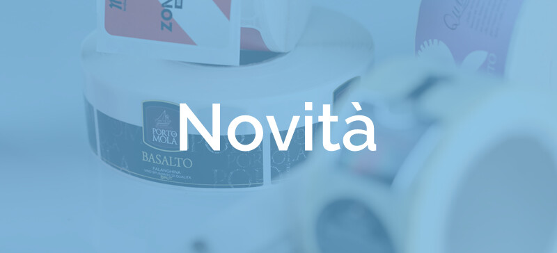 Etichette adesive: le novità nel nostro configuratore online!