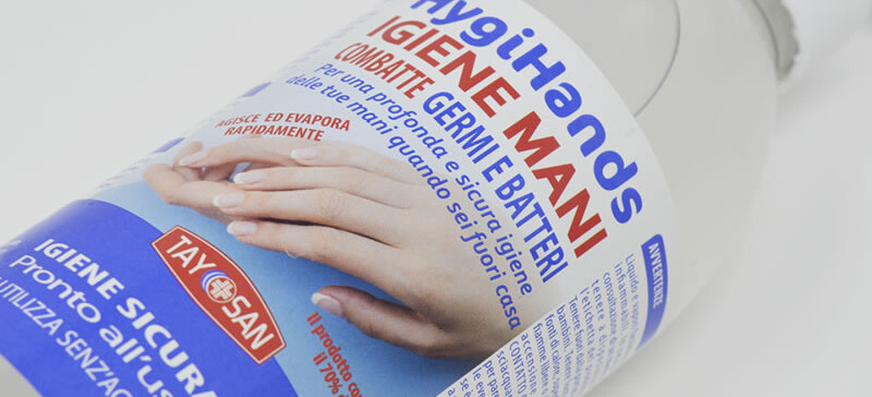 Etichette per prodotti cosmetici e chimici
