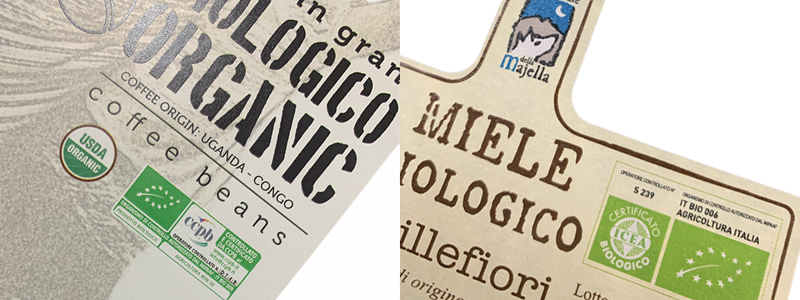 STROBO 5 Adesivi Per Rifiuti Biologici - Etichette Differenziata 14,8x10,5 Cm - Resistenti UV Per Interni/Esterni - Made In Germany