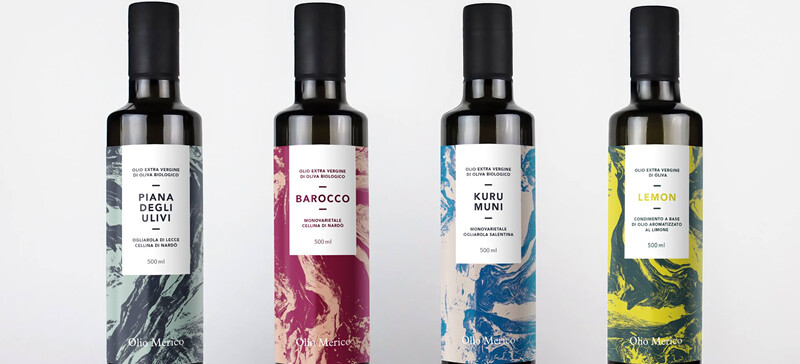 Etichette olio: idee e meriti dell’Azienda Agricola Merico