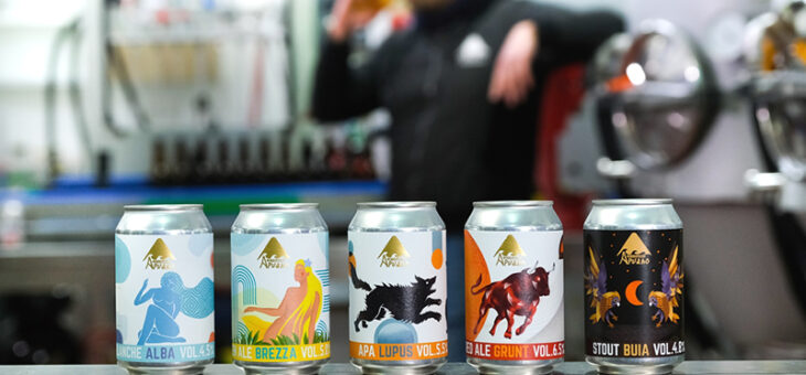 Etichette per birra personalizzate: le scelte del birrificio Apuano