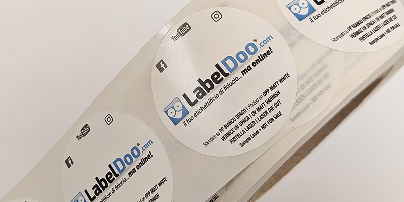 Etichette rotonde LabelDoo