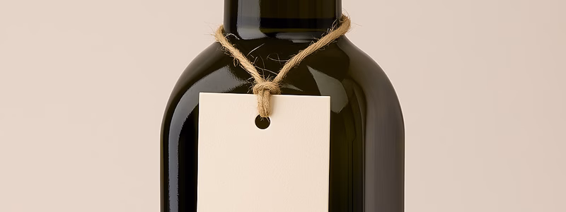 Cartellino per bottiglia di olio extravergine - LabelDoo