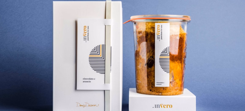 Etiqueta ganadora: Invero – Panettone en frasco