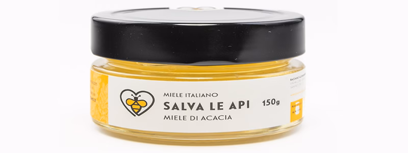 Etichetta adesiva miele salva le api - LabelDoo